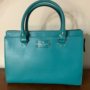 Kate Spade Aqua Blue Satchel
